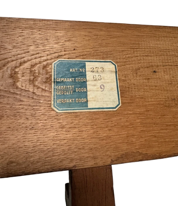 Art Deco Modernist Coat Rack by P.E.L. Izeren for De Genneper Molen, 1920s